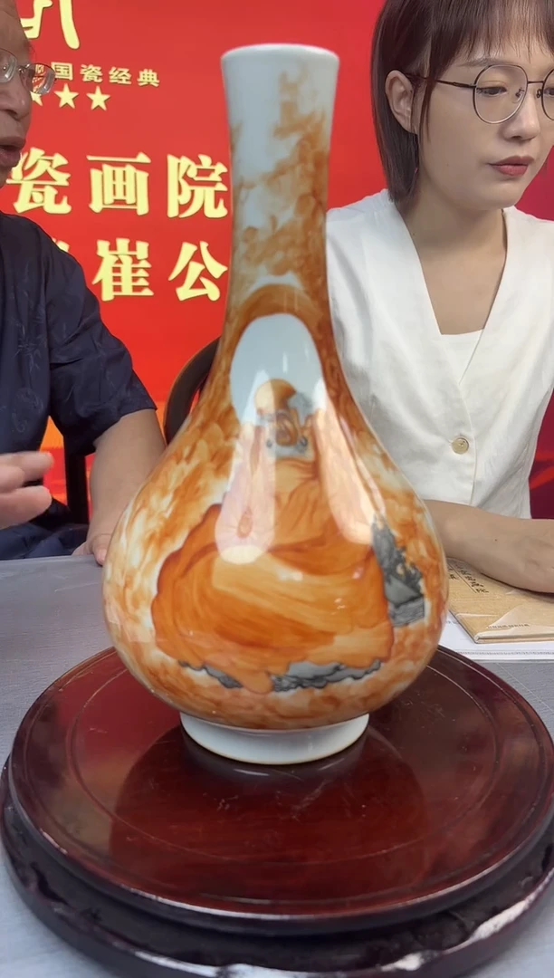 摆件瓷立方-官窑瓷画院专场24