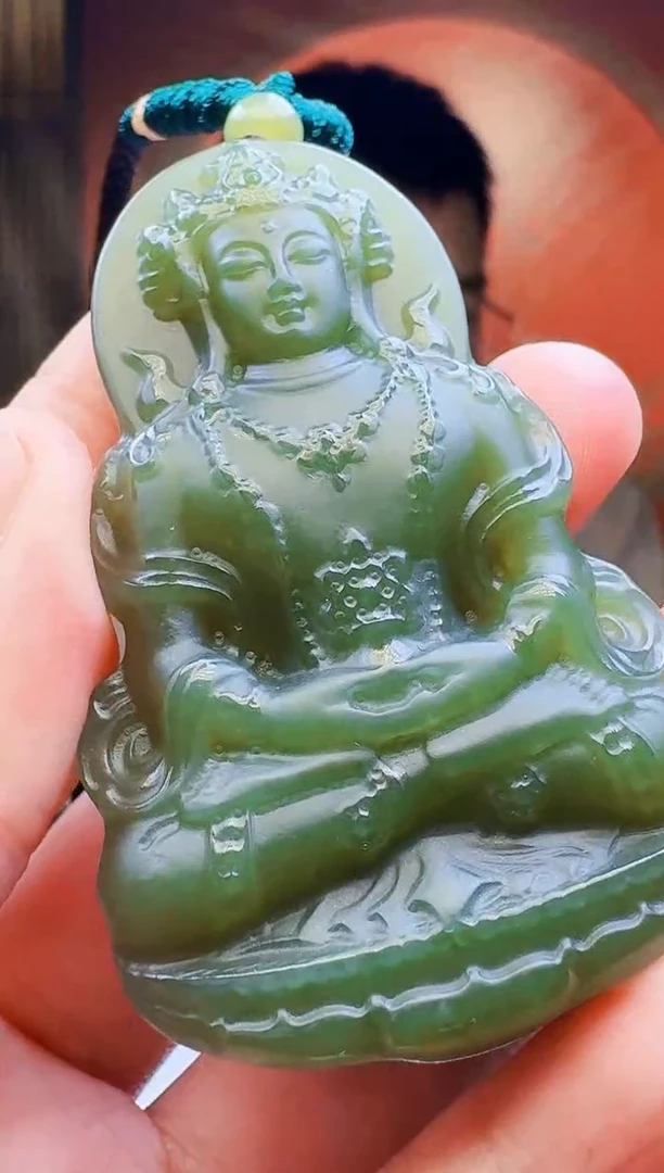 定制和田玉玉雕臻品馆天然和田玉（拍一发一）