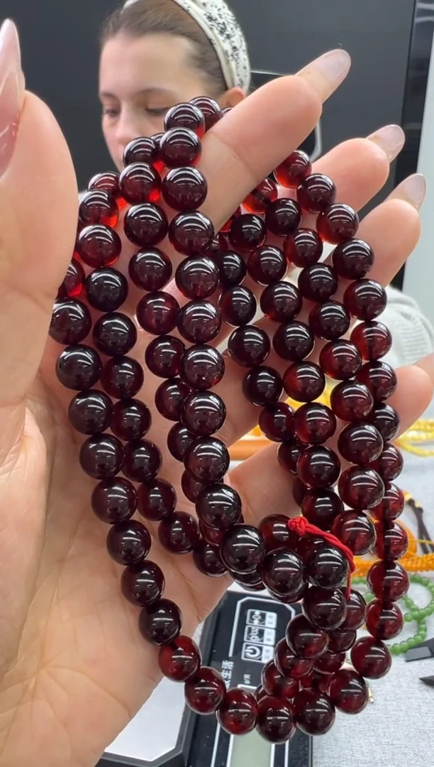 【闪购商品】琥珀颈饰未镶嵌31秒拍号