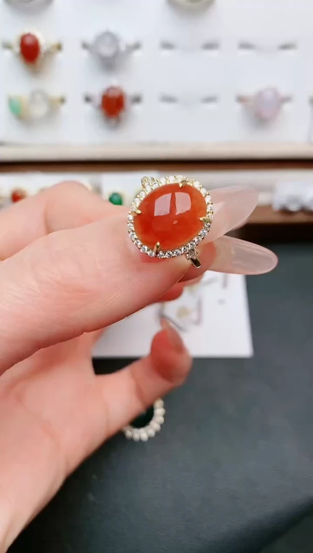 【闪购商品】翡翠戒指银S925镶嵌.....