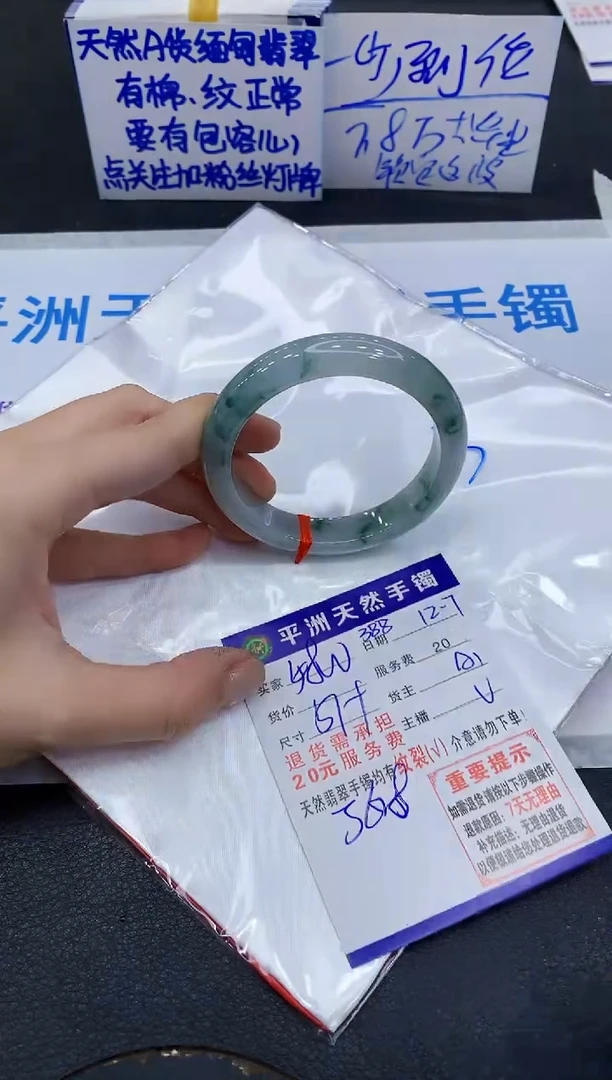 未镶嵌手镯翡翠1`