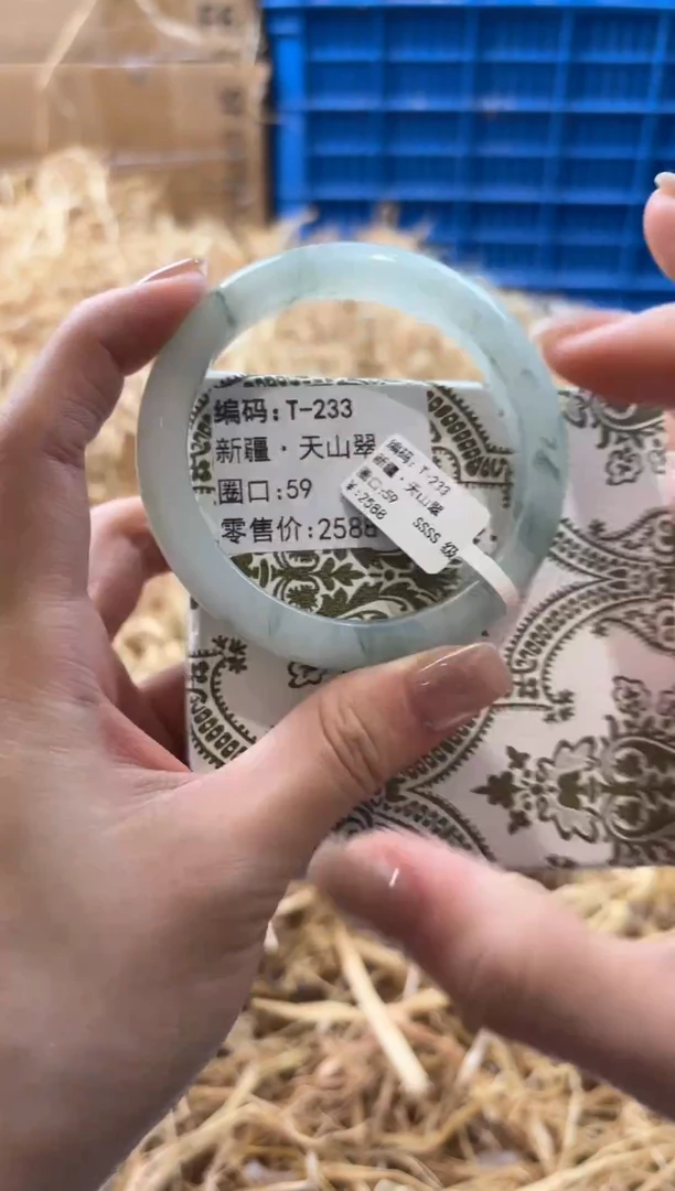 未镶嵌手镯石英质玉T-233