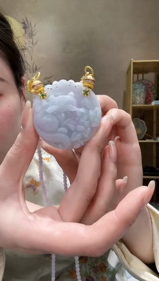 【闪购商品】翡翠颈饰未镶嵌吊坠