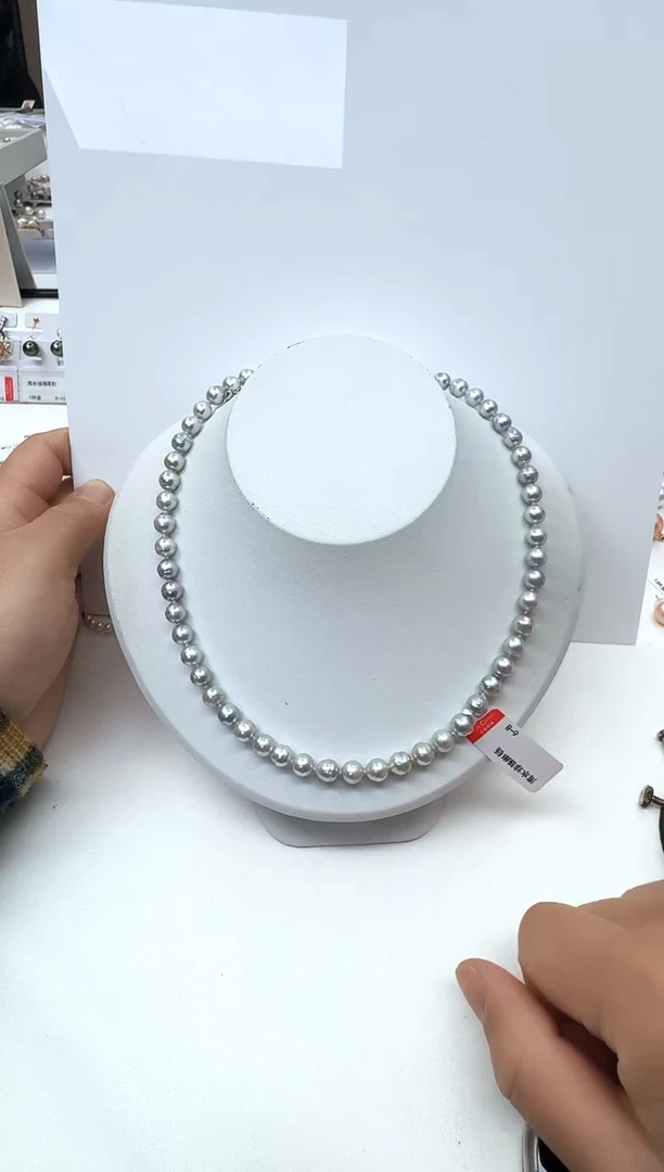 【闪购商品】海水珍珠AQ未镶嵌海水珍珠串链@@qy010