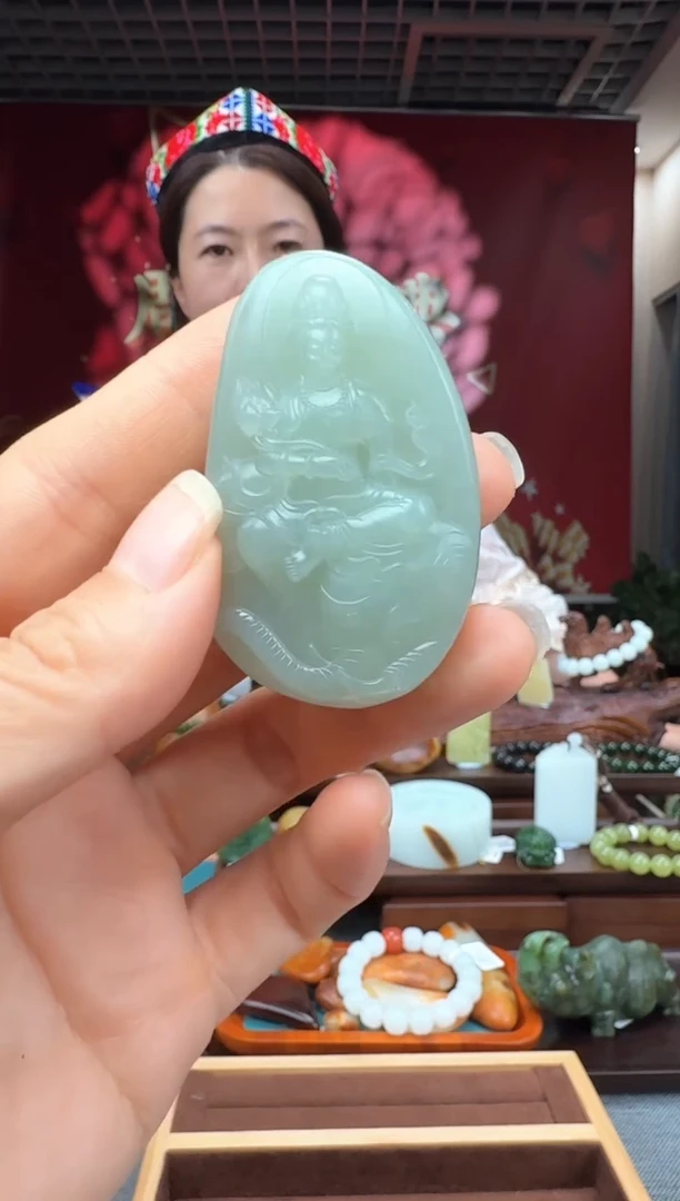 和田玉未镶嵌吊坠(不含链)吊坠
