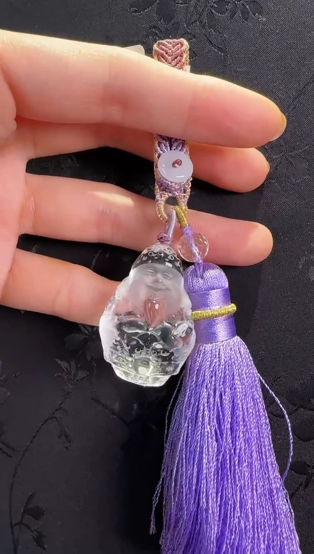 未镶嵌手绳水晶财神款