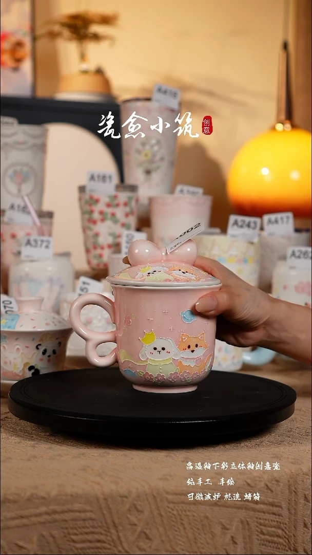 景德镇高温釉下彩创意瓷