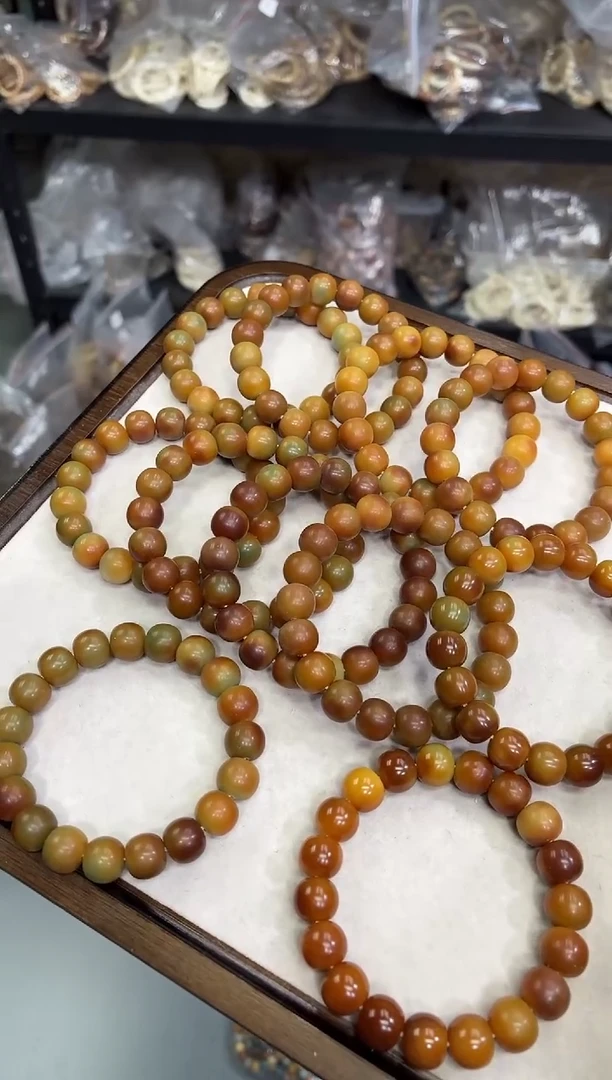 【闪购商品】菩提根/象牙果手串14干磨（854）