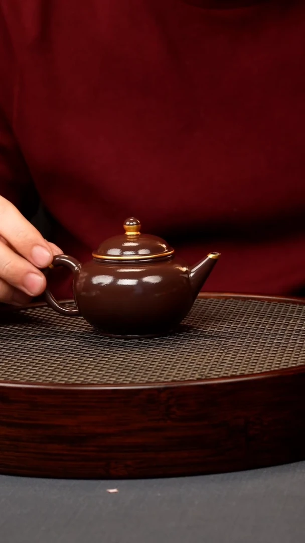 【闪购商品】紫砂茶壶.紫龙血 小品水平