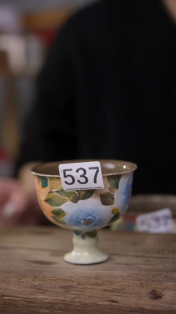 【闪购商品】瓷片油画风·彩绘·设计师石一款