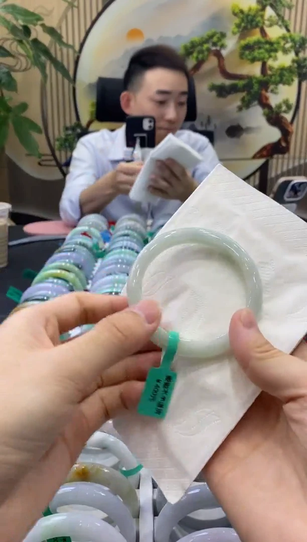 未镶嵌手镯翡翠6008