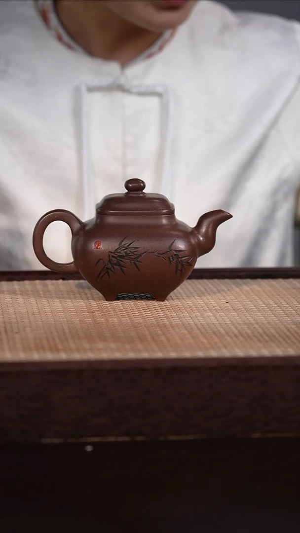 茶壶紫砂天青泥 300cc