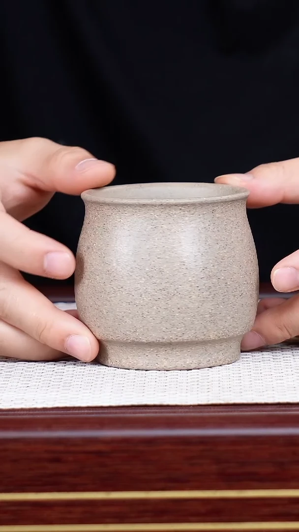 茶杯紫砂宜兴原矿紫砂主人杯