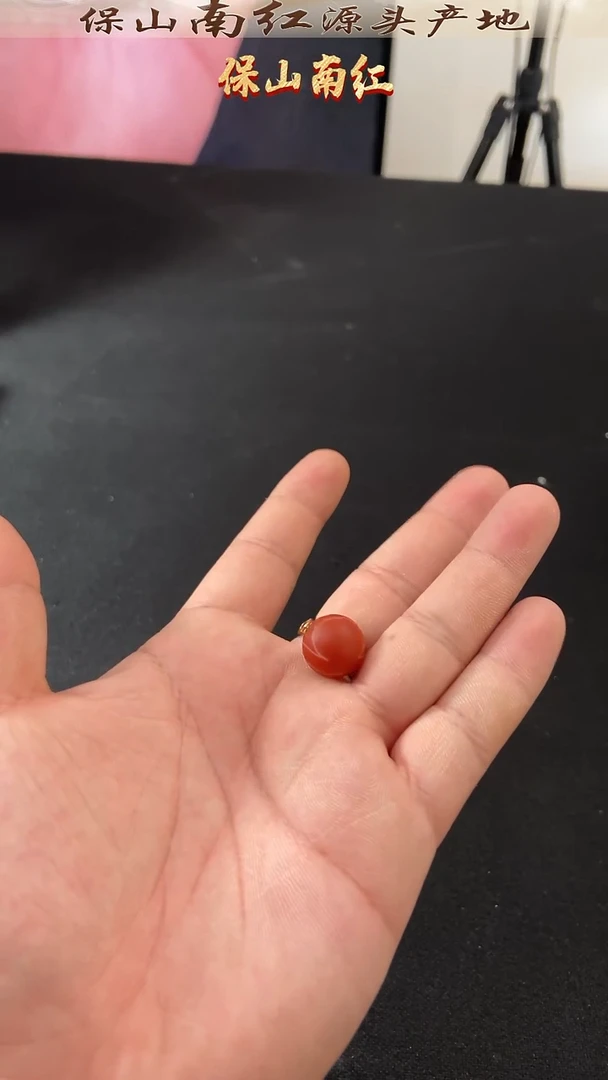 南红玛瑙手串未镶嵌14mm圆珠单珠