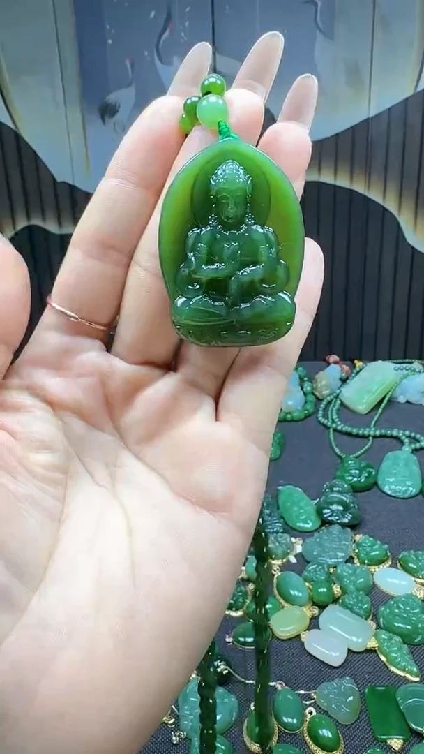 【闪购商品】和田玉挂件未镶嵌1