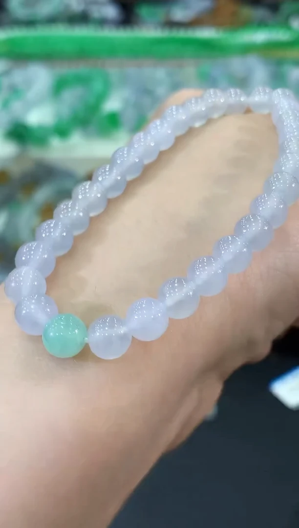 未镶嵌手串翡翠C125