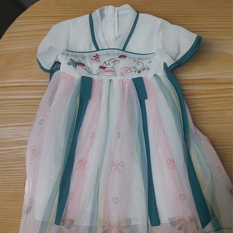 儿童国风纱裙，公主裙，服装尾货，微瑕介意勿拍no退no换