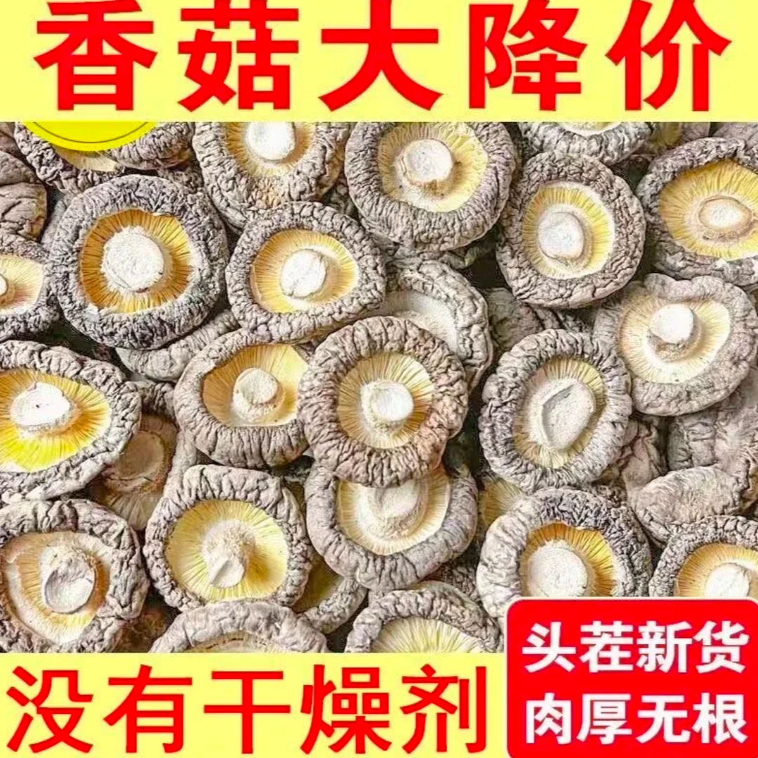 无干燥剂新货香菇农家肉厚批发干货冬菇特产蘑菇菌菇煲汤火锅食材