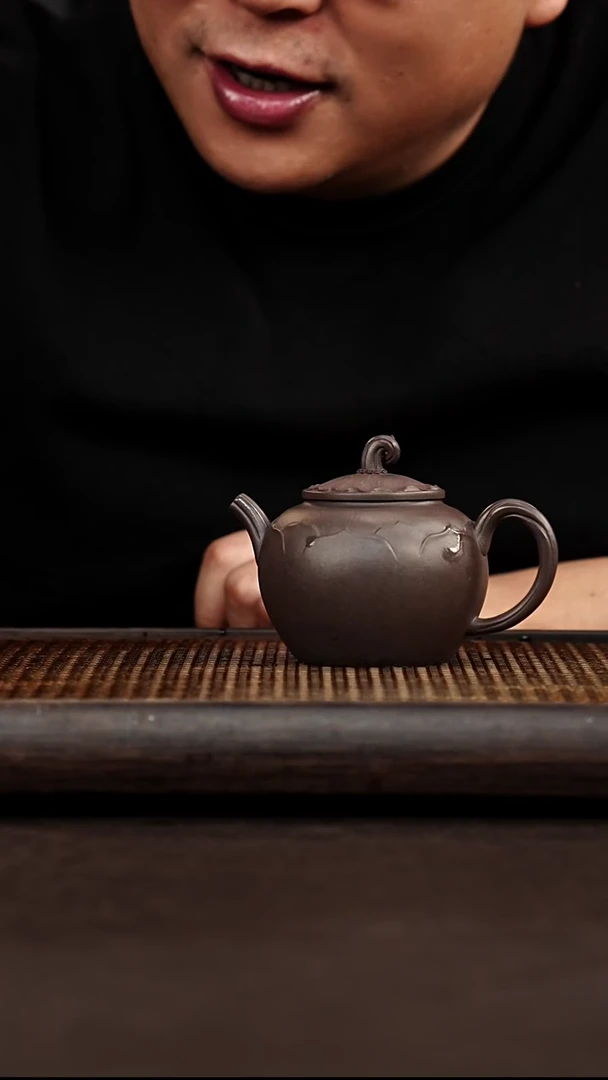 茶壶紫砂宜兴悦茗壶紫砂  天青泥
