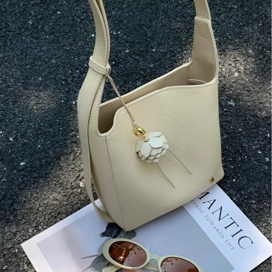 5水桶包托特包轻奢风单根斜挎包小众潮流复古古风