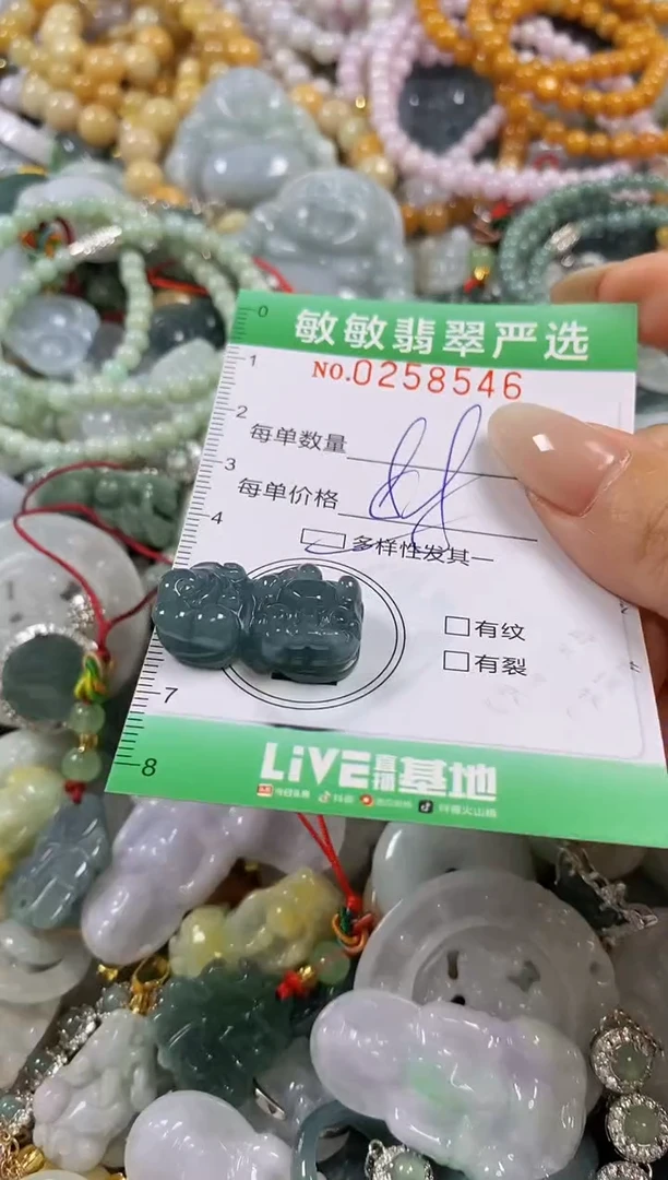 翡翠未镶嵌颈饰闪购0258546