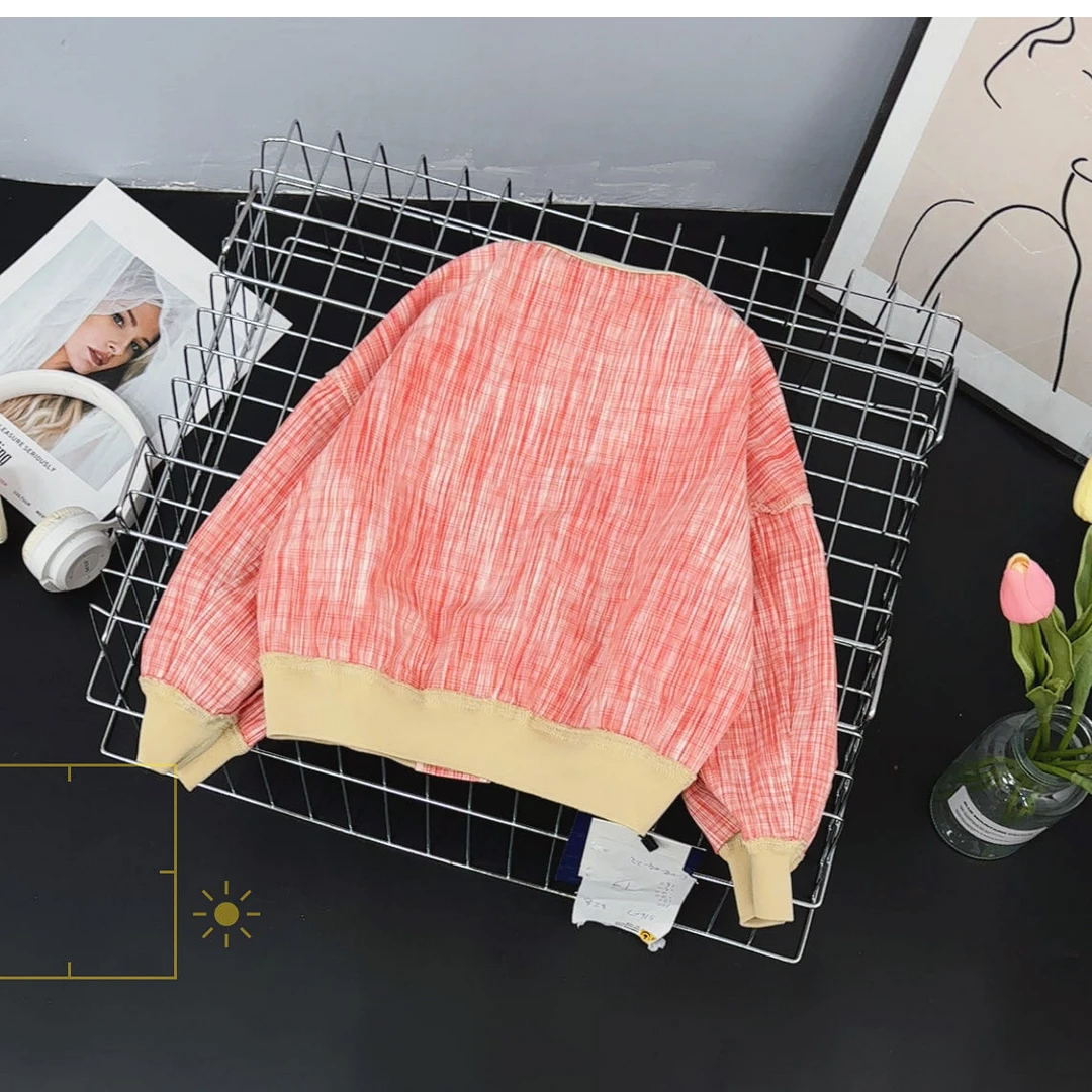 51607高端专享春秋款外套红色