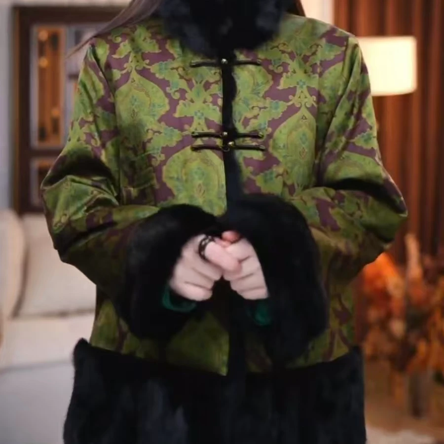 B【慧瞻】新中式原创设计复古气质显瘦减龄休闲宽松百搭国风外套