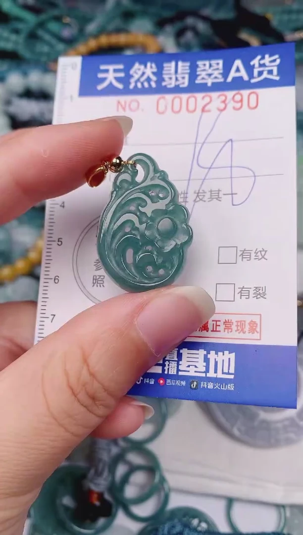 颈饰未镶嵌翡翠00002390