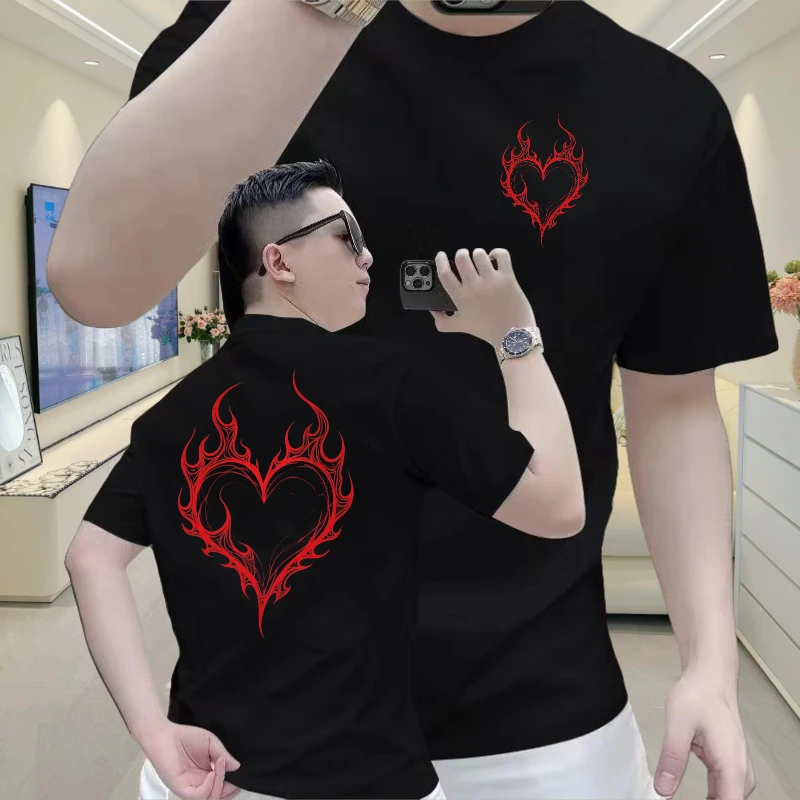 夏季新款潮牌时尚爆款圆领短袖t恤男韩版潮流休闲百搭男装上衣T恤