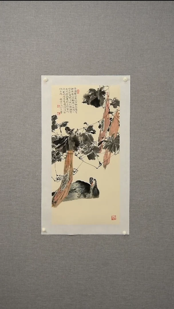 国画朱老师-花鸟-2平尺-10