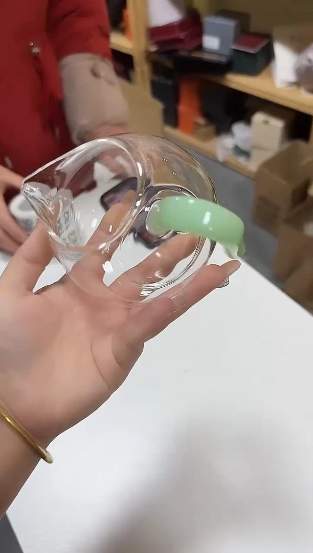 绿玉淡然公道杯