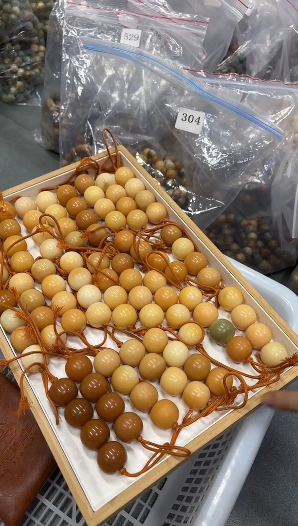 手串菩提根/象牙果25落地果瑕疵不挑（421）