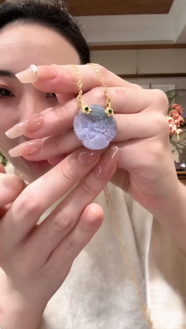 【闪购商品】翡翠颈饰未镶嵌国风