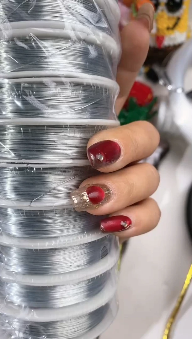 锌合金2952-软铁丝0.4-银色-1圈