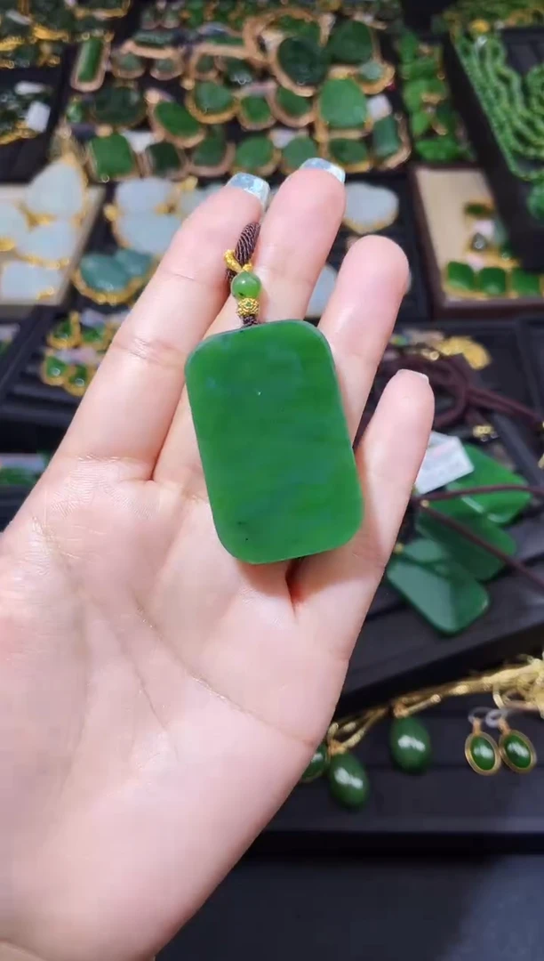 和田玉未镶嵌套链45MM 多样性发一