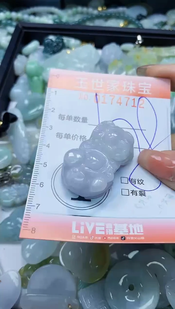 【闪购商品】翡翠颈饰未镶嵌闪购0174712