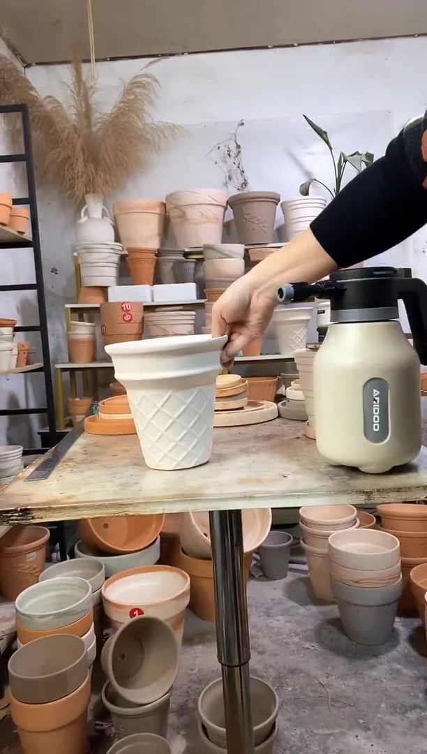 瑕疵无售后18*18白色冰淇淋 1盆无托