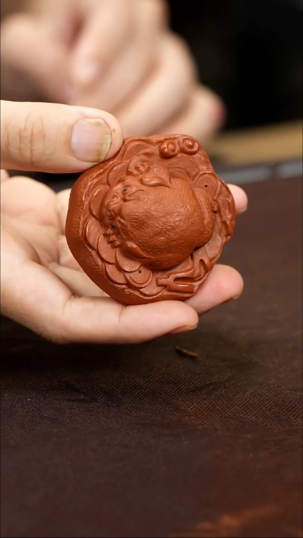 紫砂茶宠紫砂 金蟾