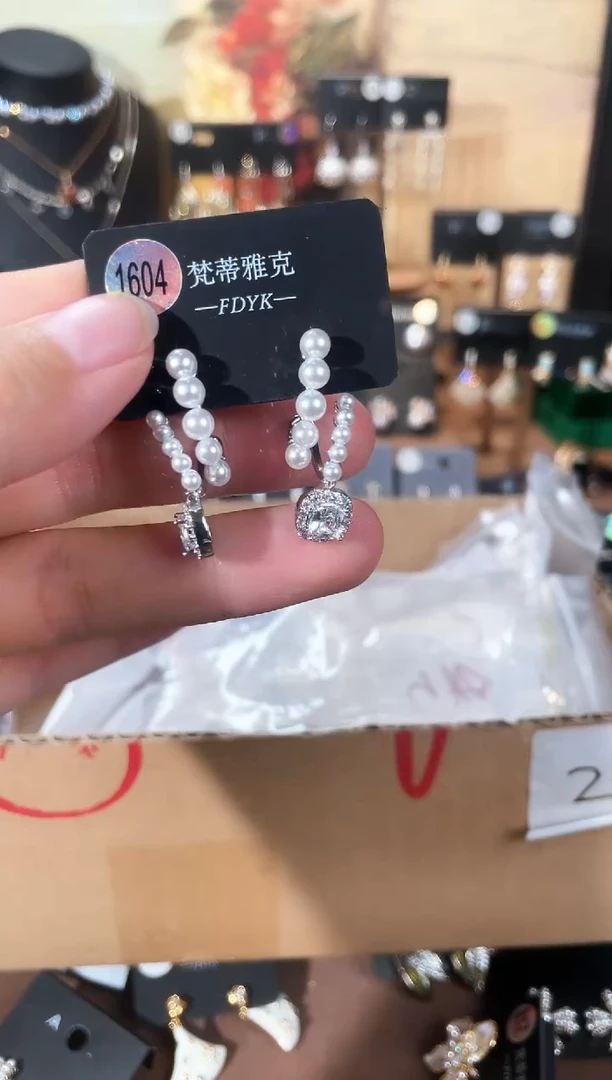 合金925银锆石梵1604