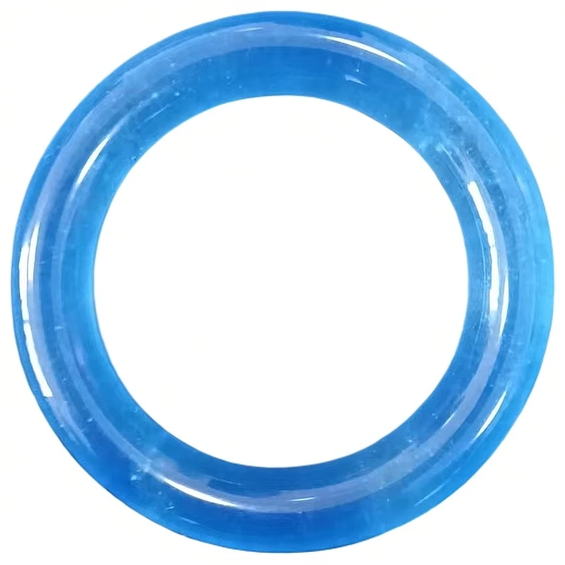 ｛高端甄选}DSJ08蓝色圆条手镯