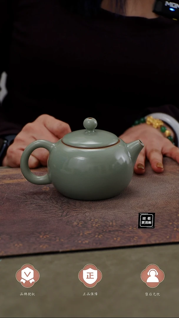 瓷片大西施壶国非遗大师王君子330ml