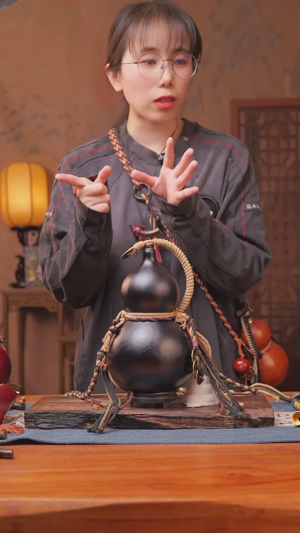 1453号链接精品大漆葫芦现货现发[一物一拍]