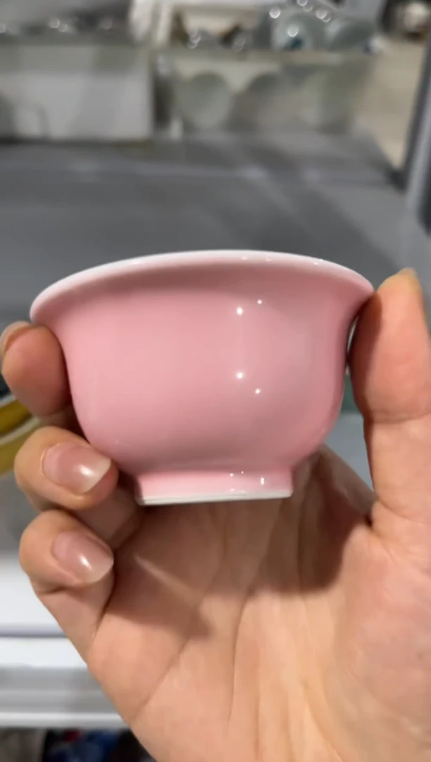 昨明景德镇陶瓷：压手杯