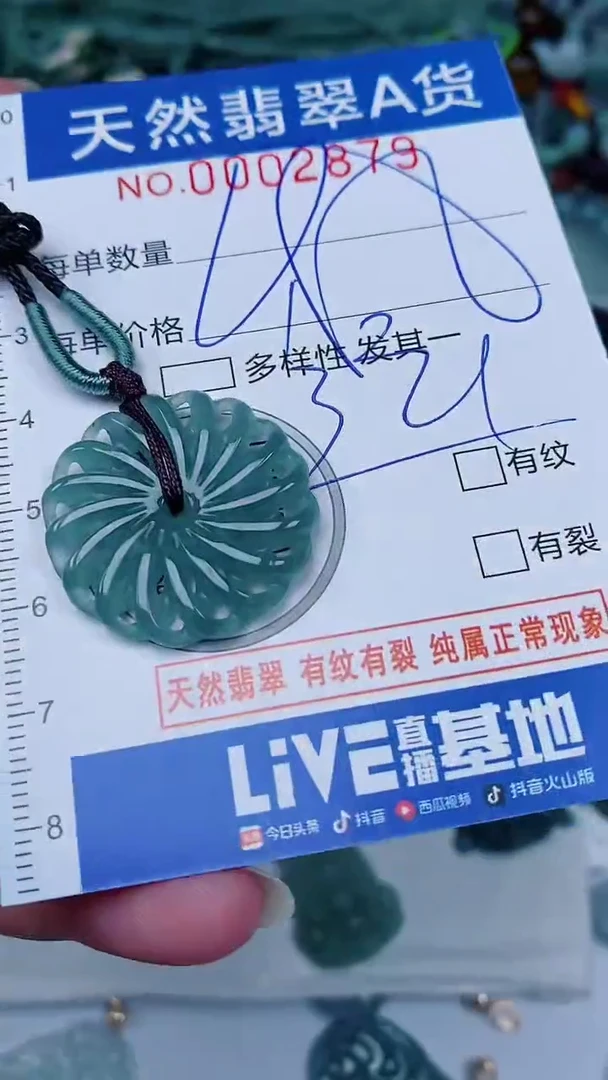 翡翠未镶嵌颈饰00002879