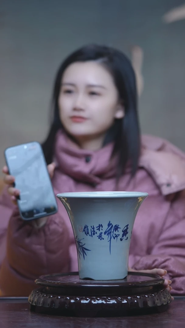 【闪购商品】陶瓷芙蓉殿手绘版本