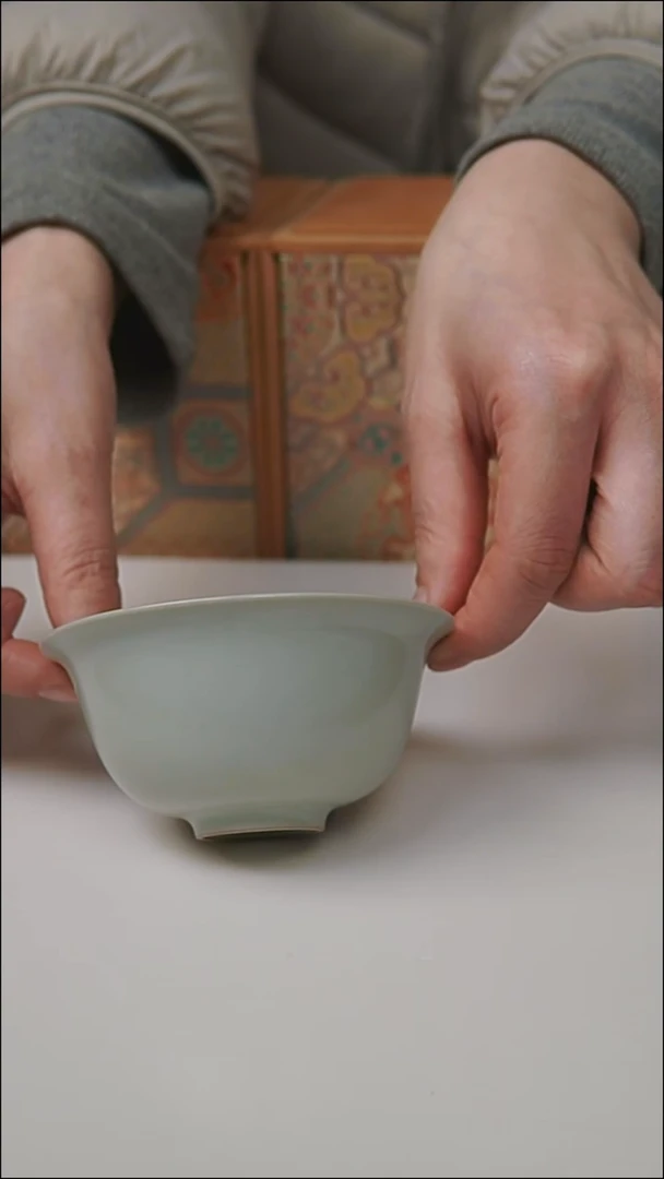 杯子瓷富山严选汝瓷