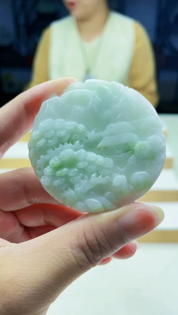 颈饰未镶嵌翡翠10010018