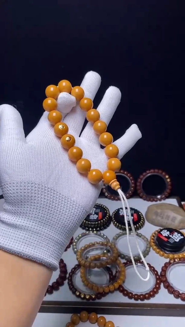 猴头核桃手串舍得双标龙岩光珠尺寸14左右8号