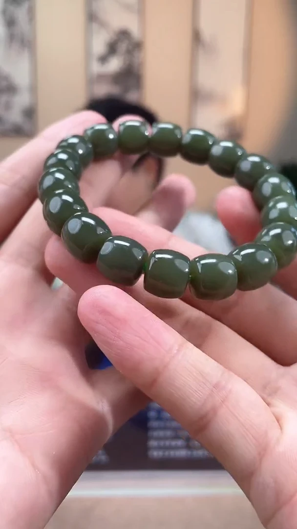 和田玉未镶嵌颈饰多样性拍一发一240049