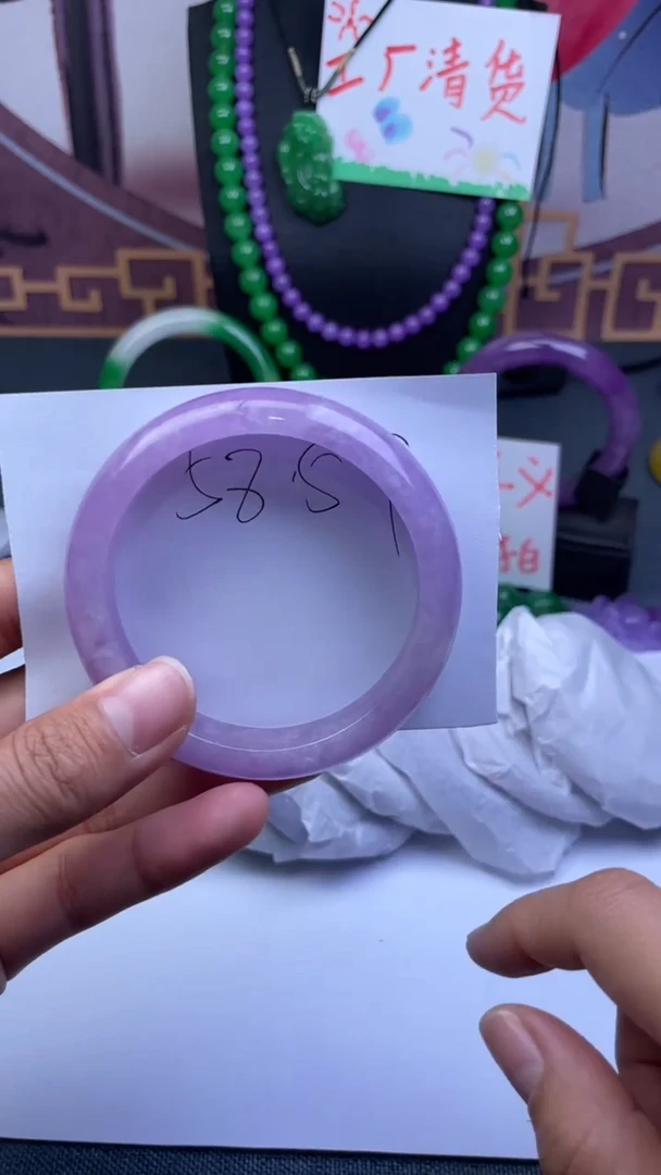 非金属仿水晶手镯